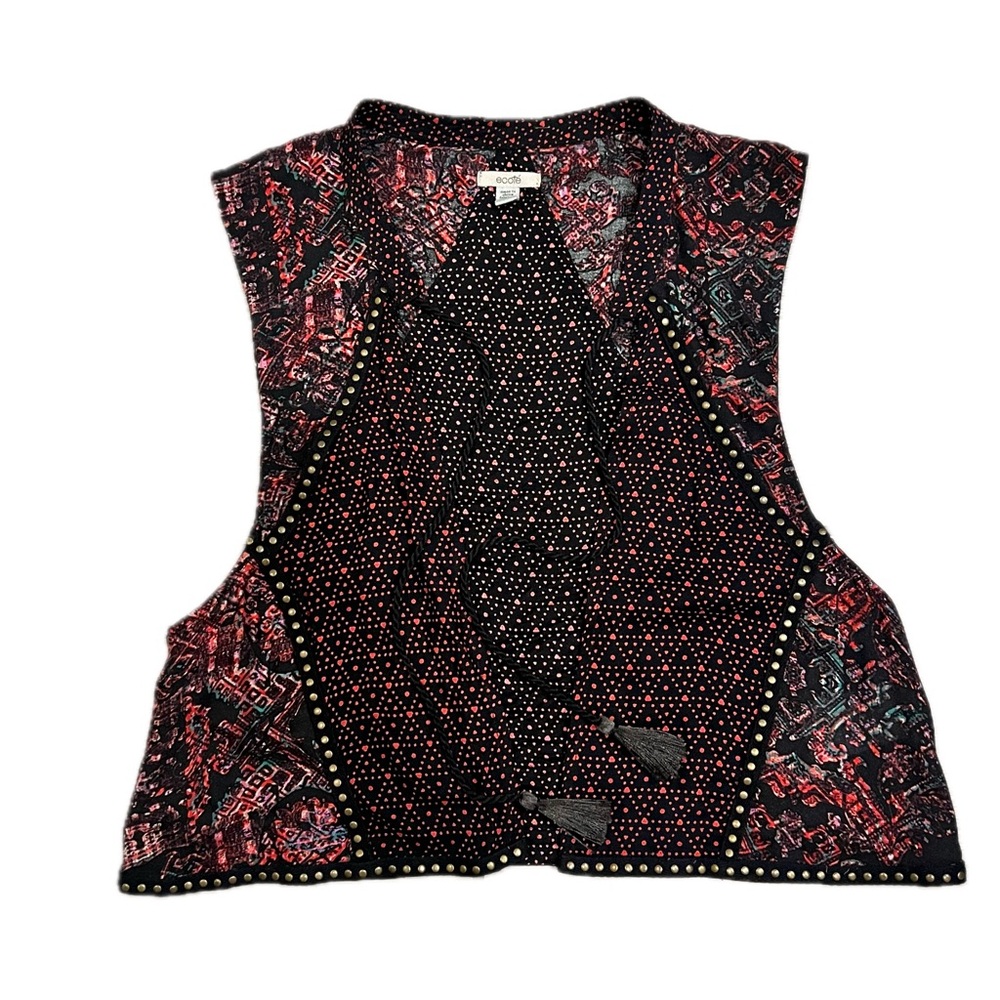 Ecote pattern tassel vest boho